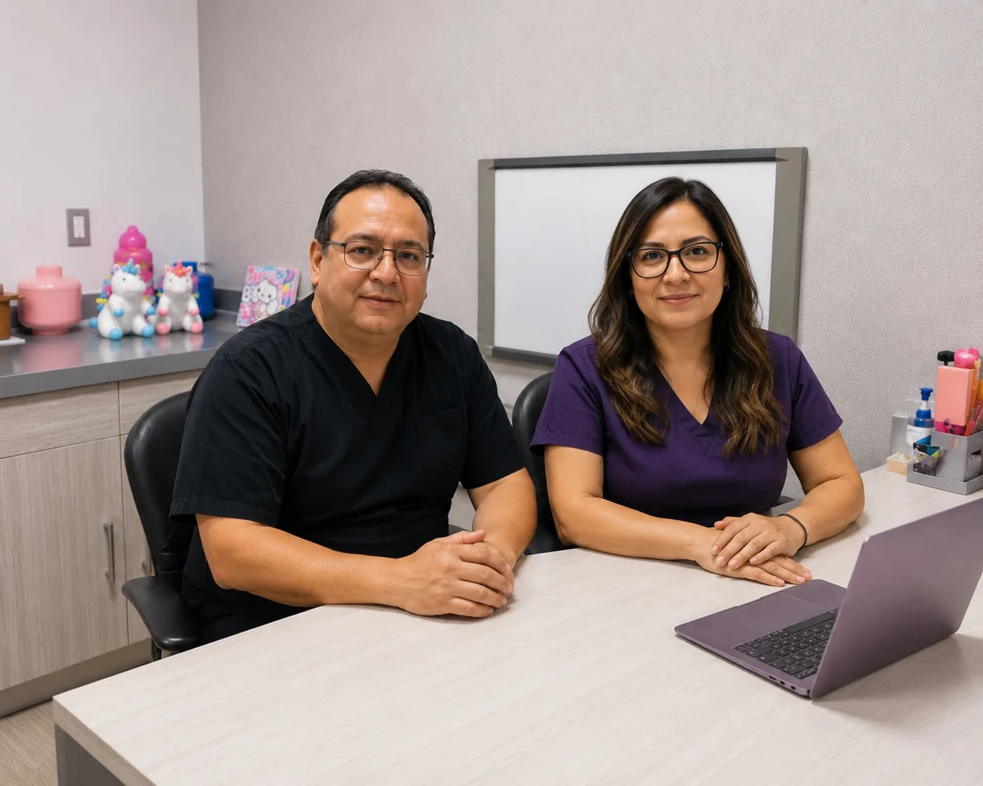 Dra. Silvia Moysen y Dr. José María Gutiérrez, pediatras en CDMX
